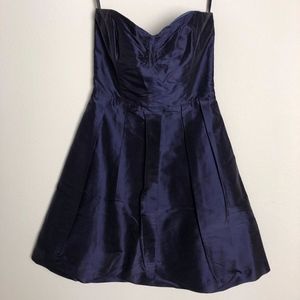 Coren Moore Silk Blue Dress